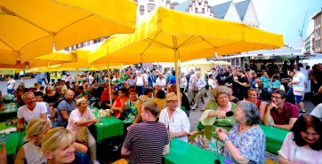 Gruene Sosse Tag Weltrekord, Frankfurt/M., 22.06.17 Foto: Tim Wegner